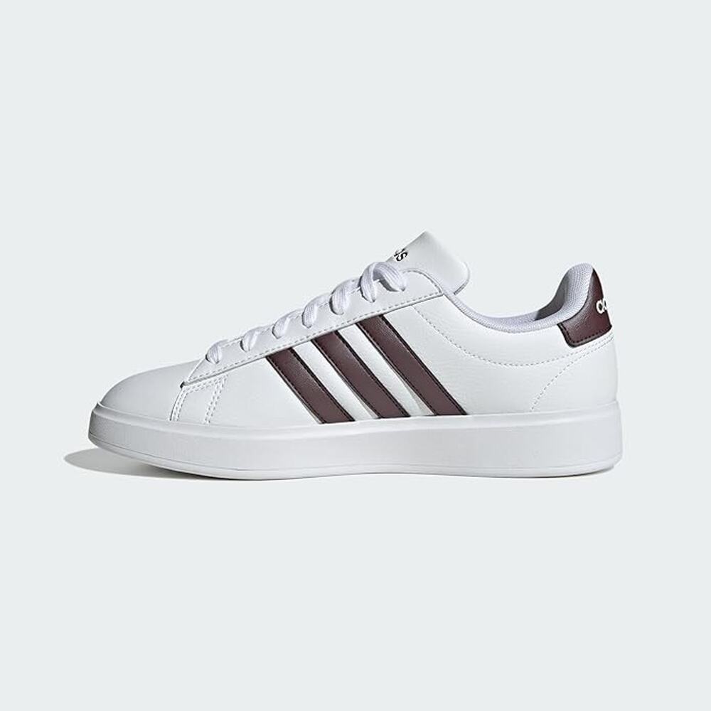 Adidas Women's Size 10.5 Grand Court 2.0 Sneakers Tennis Shoe White Aurora Brown